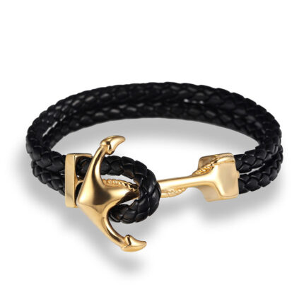 Aquarivo Anchor III Black Gold Watch